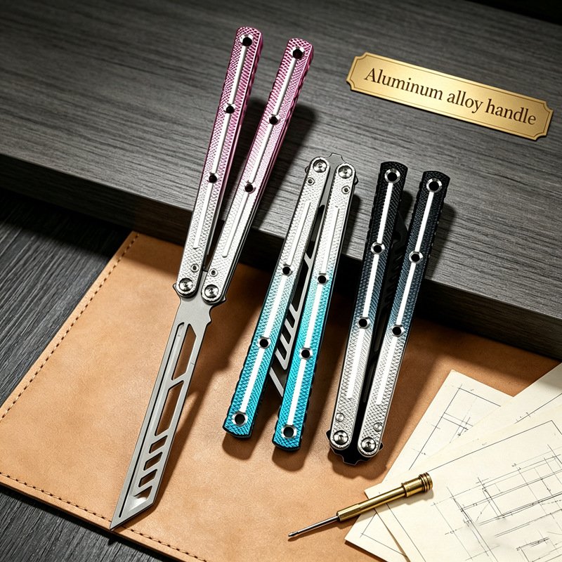 255 mm Aluminum Butterfly Knife Trainer - product view 4
