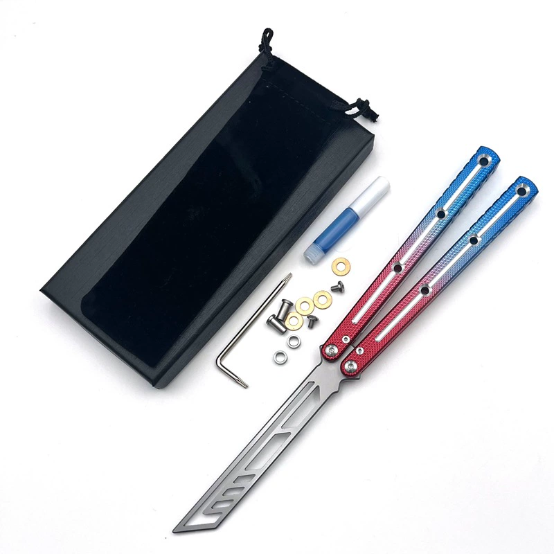 Red-Blue Set butterfly knife trainer